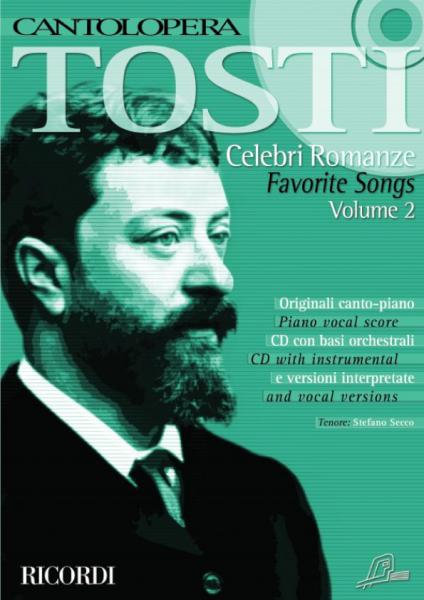 RICORDI TOSTI F. P. - CANTOLOPERA: CELEBRI ROMANZE VOL.2 + CD - CHANT ET PIANO