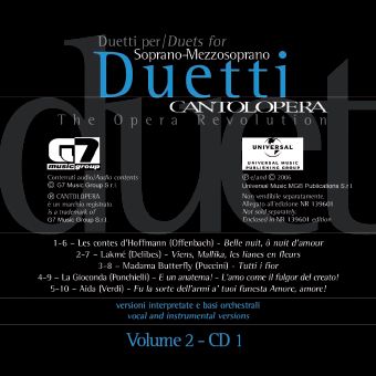 RICORDI CANTOLOPERA: ARIE PER DUETTI + CD VOL.2 - VOIX SOPRANO