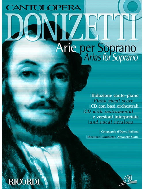 RICORDI DONIZETTI G. - CANTOLOPERA: ARIE PER SOPRANO + CD