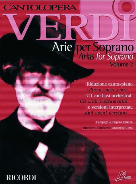 RICORDI VERDI G. - CANTOLOPERA: ARIE PER SOPRANO + CD
