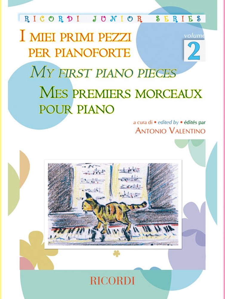 RICORDI Valentino Antonio - Mes Premiers Morceaux Pour Piano Vol.2
