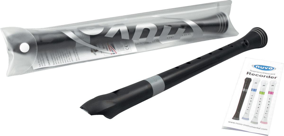 NUVO SOPRANO RECORDER BLACK