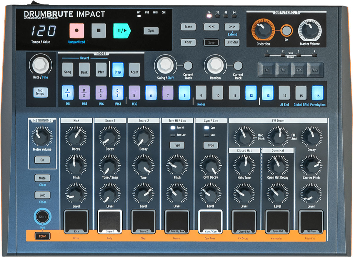 ARTURIA Drumbrute Impact - Stock B