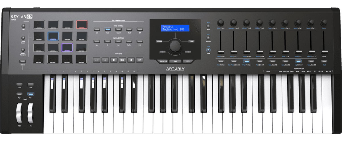 ARTURIA Keylab 49 MKII Black - B Stock