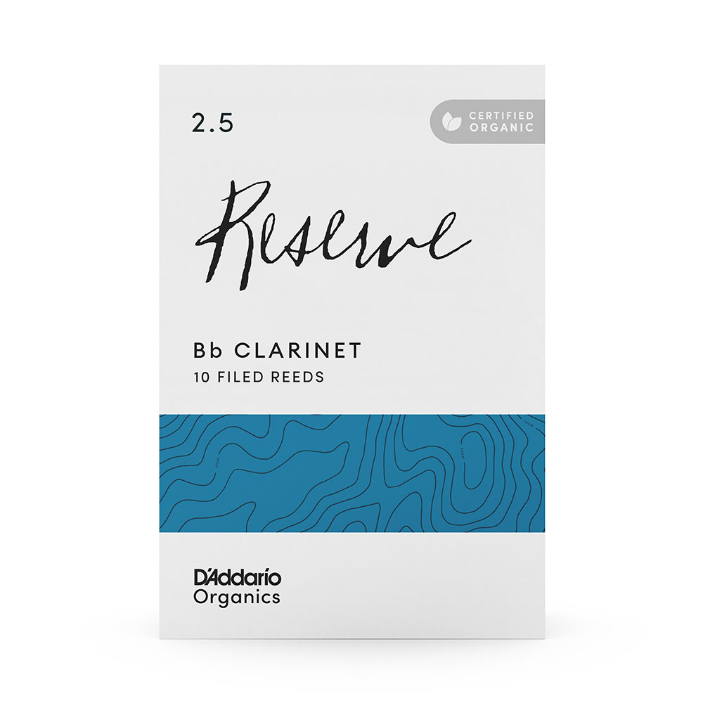 D'ADDARIO - RICO ORGANIC RESERVE 2,5 - CLARINET BB