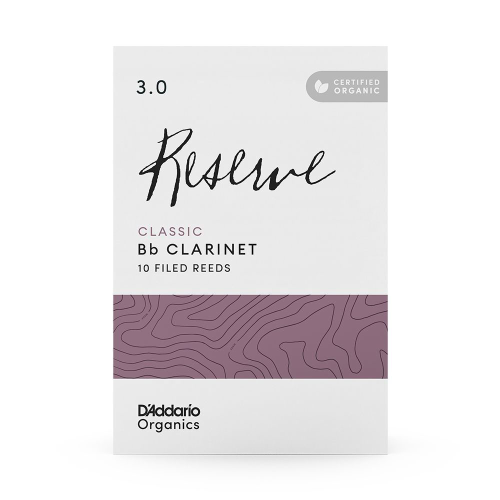 D'ADDARIO - RICO ORGANIC RESERVE CLASSIC 3 - CLAR SIB