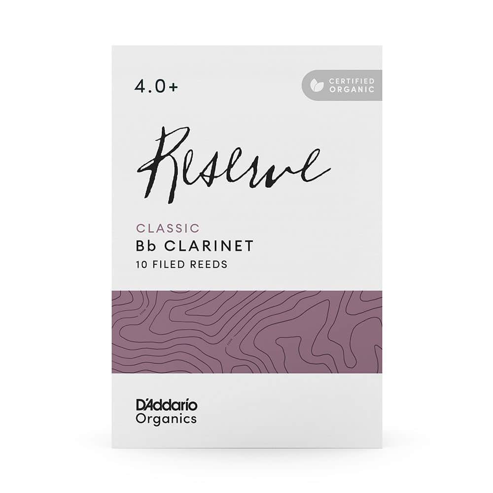 D'ADDARIO - RICO ORGANIC RESERVE CLASSIC 4+ - CLAR SIB