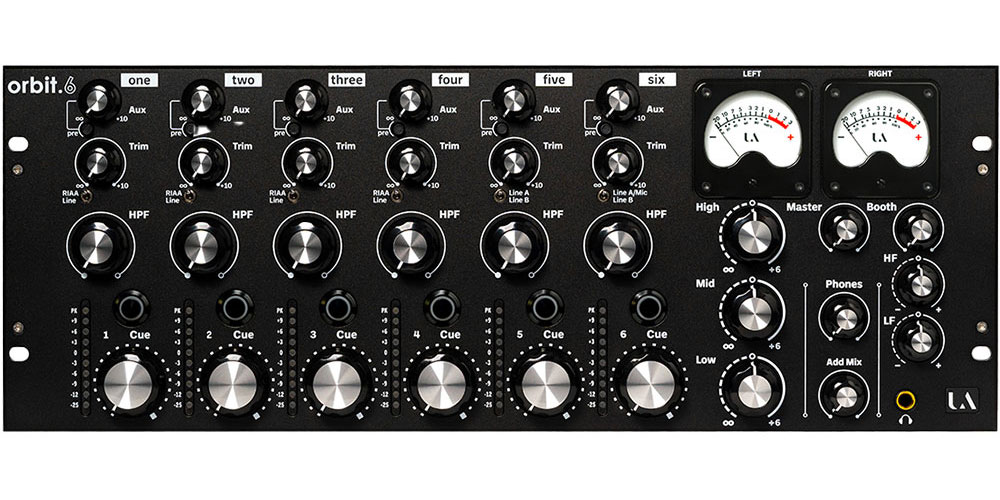 UNION AUDIO ORBIT.6 Rackmount 6-CH Rotary Mixer