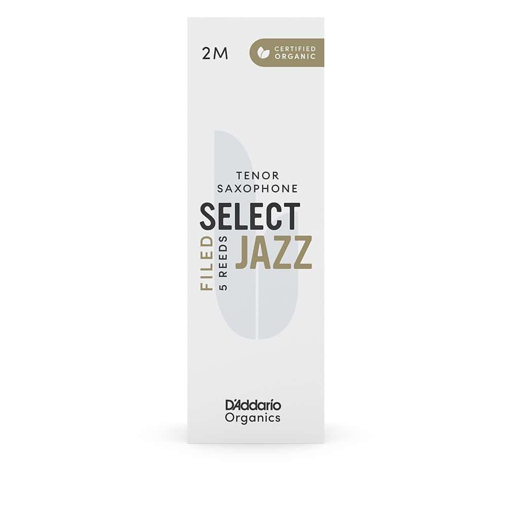 D'ADDARIO - RICO ORGANIC SELECT JAZZ 2M - SAX TENOR (COUPE FR)