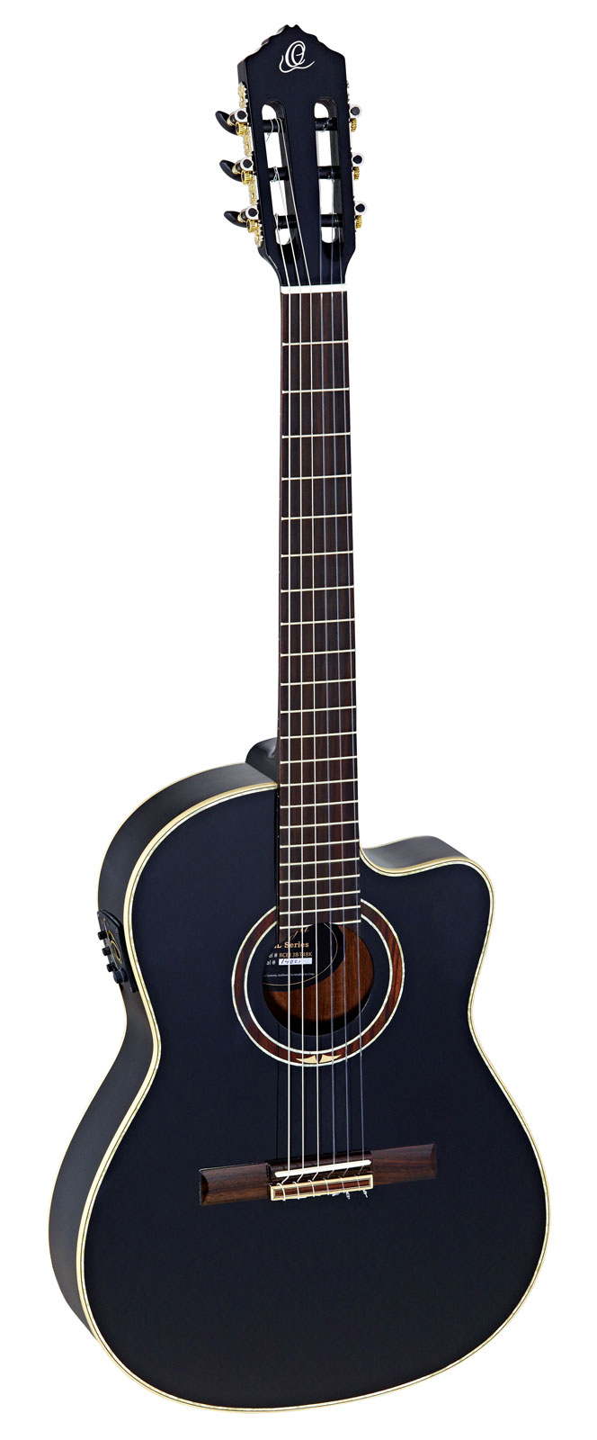 Ortega Rce138-t4 Spruce Thin Black + Housse