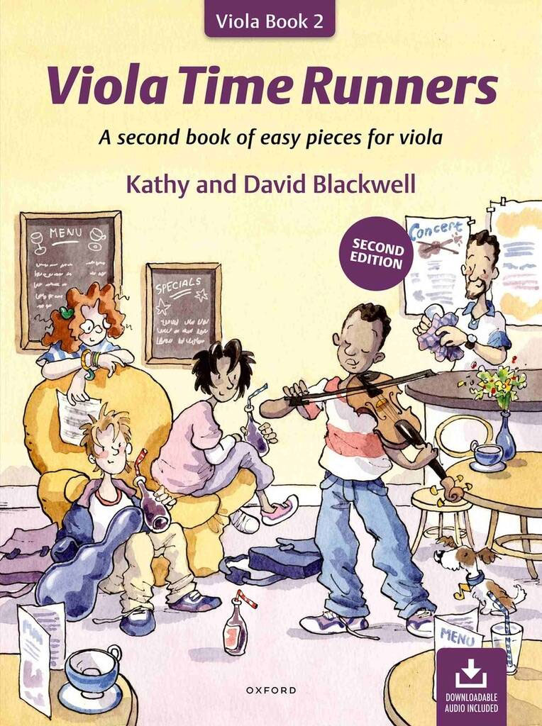 OXFORD UNIVERSITY PRESS BLACKWELL KATHY & DAVID - VIOLA TIME RUNNERS + DOWNLOADABLE AUDIO - VIOLA