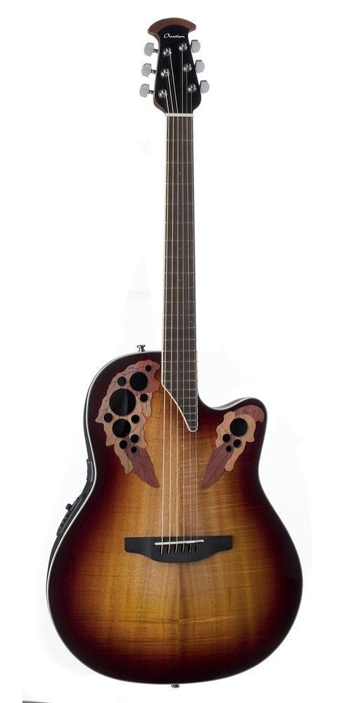 Ovation Celebrity Elite Plus Super Shallow Koa Burst