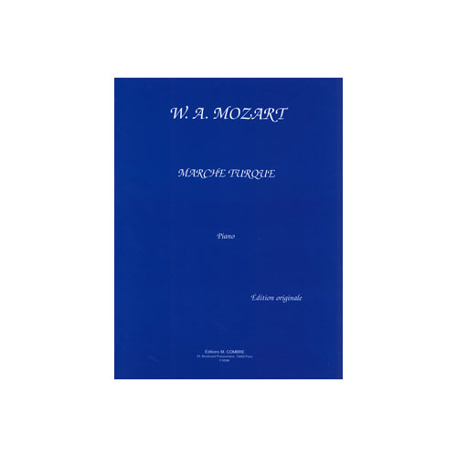 COMBRE Mozart - Marche Turque - Piano