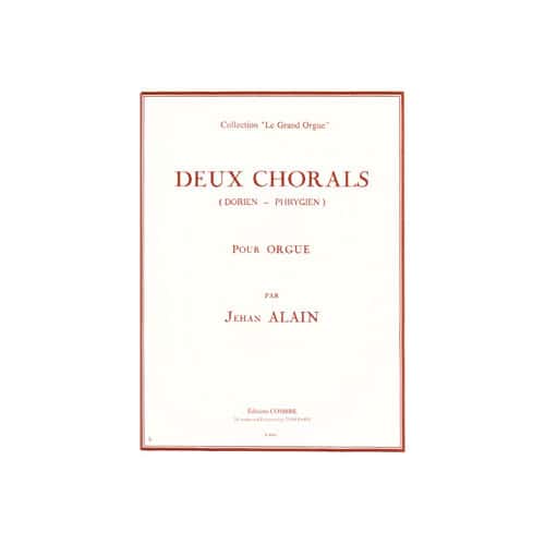 COMBRE ALAIN J. - 2 CHORALS: DORYEN - PHRYGIEN - ORGUE