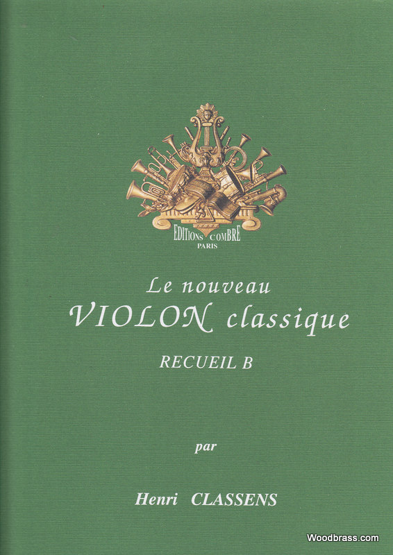 COMBRE Classens - Nouveau Violon Classique Vol.b - Violon et Piano