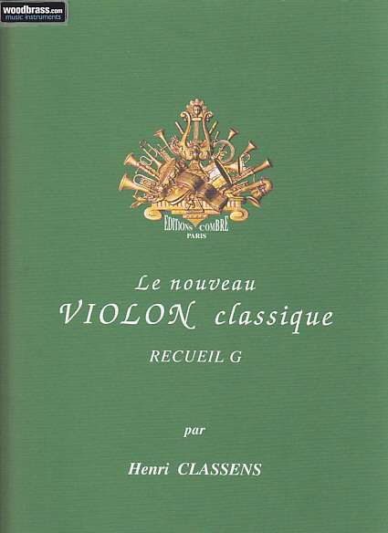 COMBRE Classens - Nouveau Violon Classique Vol.g - Violon et Piano