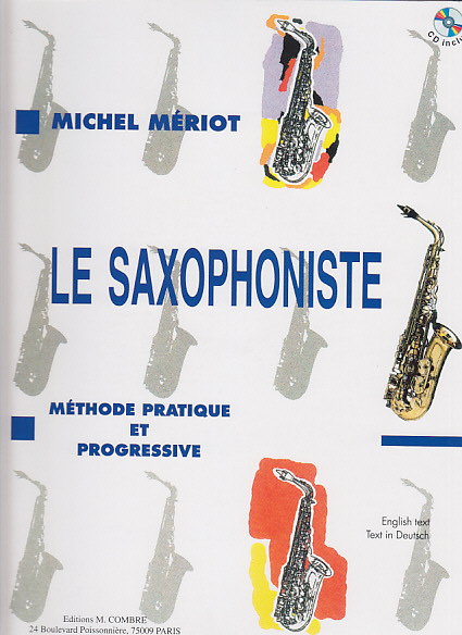 COMBRE Meriot - Le Saxophoniste + CD