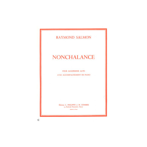 COMBRE Salmon - Nonchalance - Saxophone et Piano