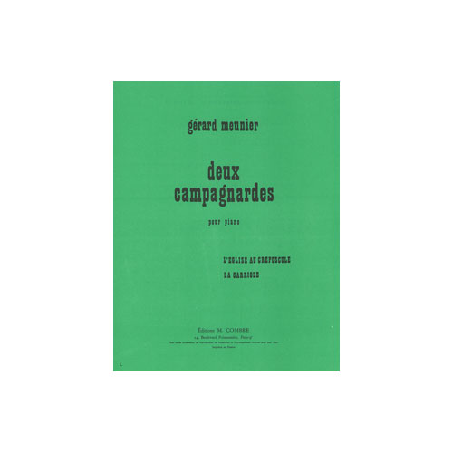 COMBRE Meunier - Campagnardes (2) - Piano