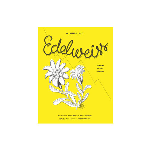 COMBRE Ribault - Edelweiss - Piano