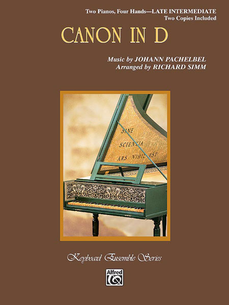 ALFRED PUBLISHING CANON IN D - PIANO SOLO