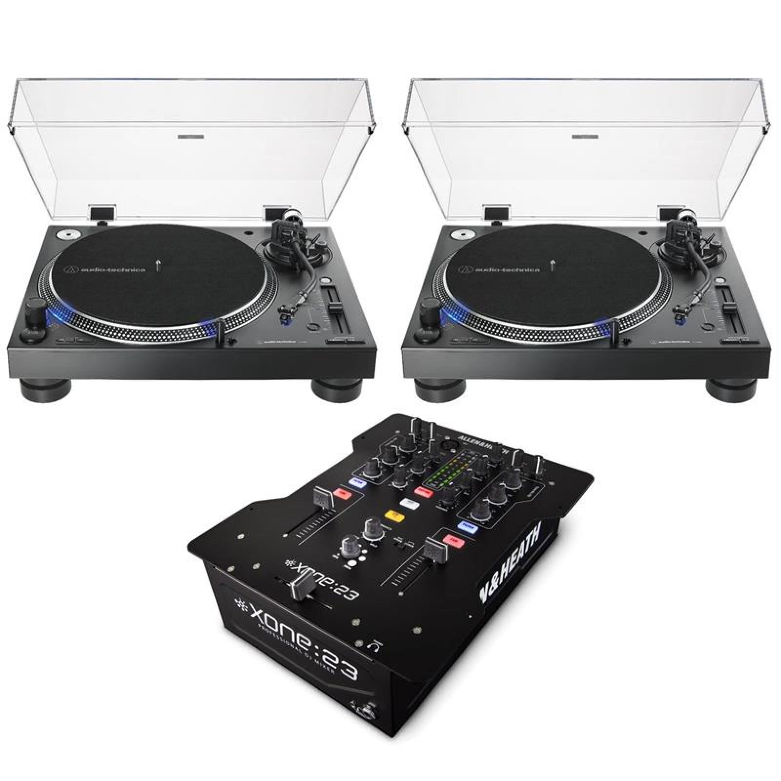 AUDIO TECHNICA Pack AT-LP140xp-bk + Allen & Heat Xone 23
