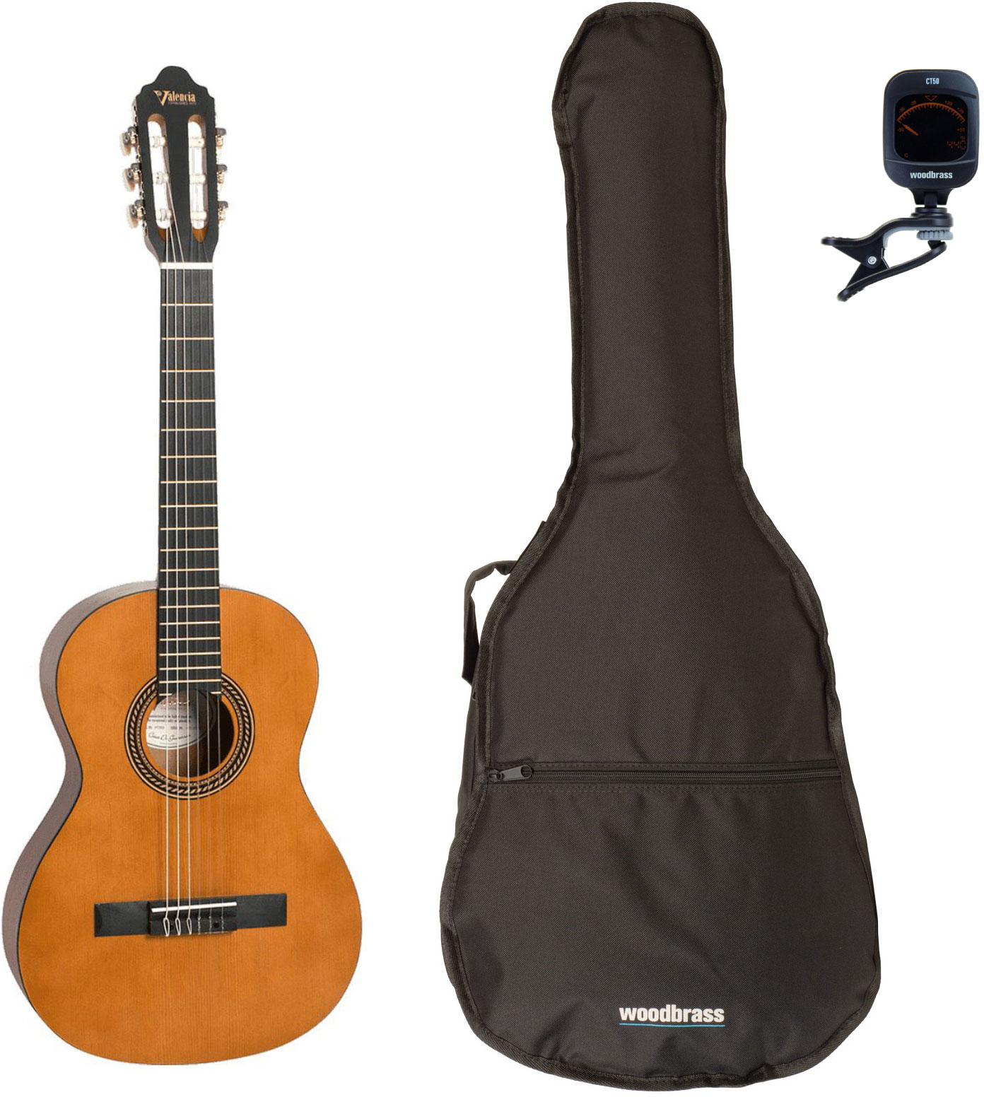 VALENCIA Pack Vc203 3-4 Natural Vintage + Accessories