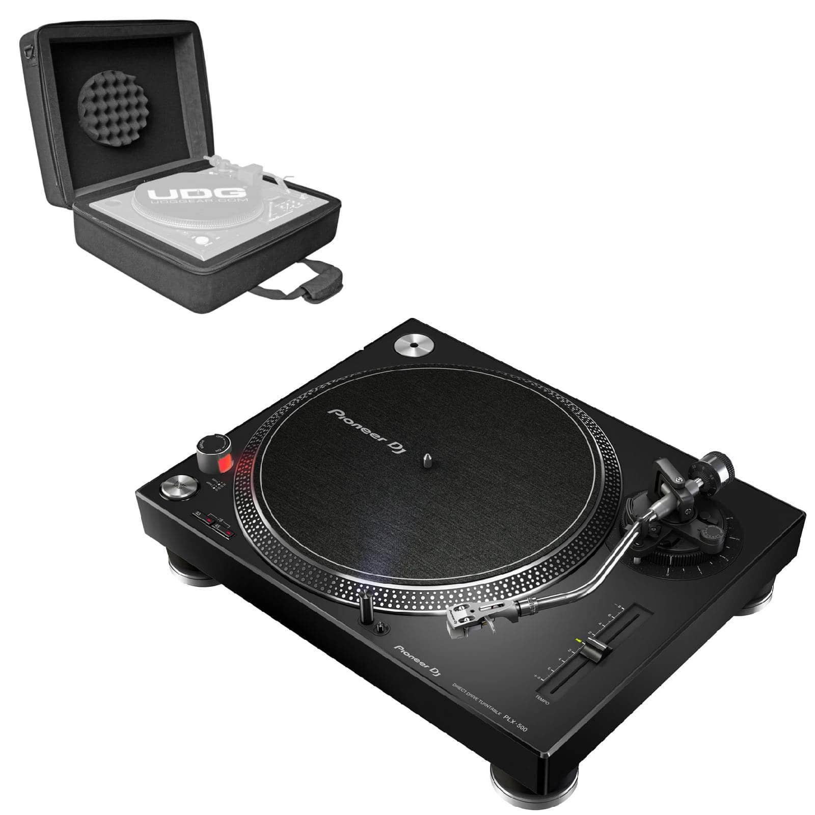 PLX-500 Platine vinyle à entraînement direct (Noir) - Pioneer DJ