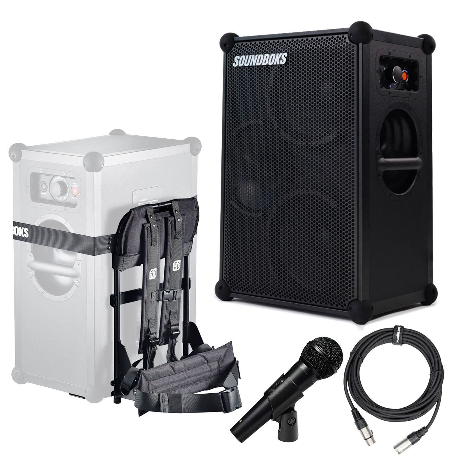 SOUNDBOKS PACK SOUNDBOKS 4 BLACK + BACKPACK + MICRO + CABLE OFFERT