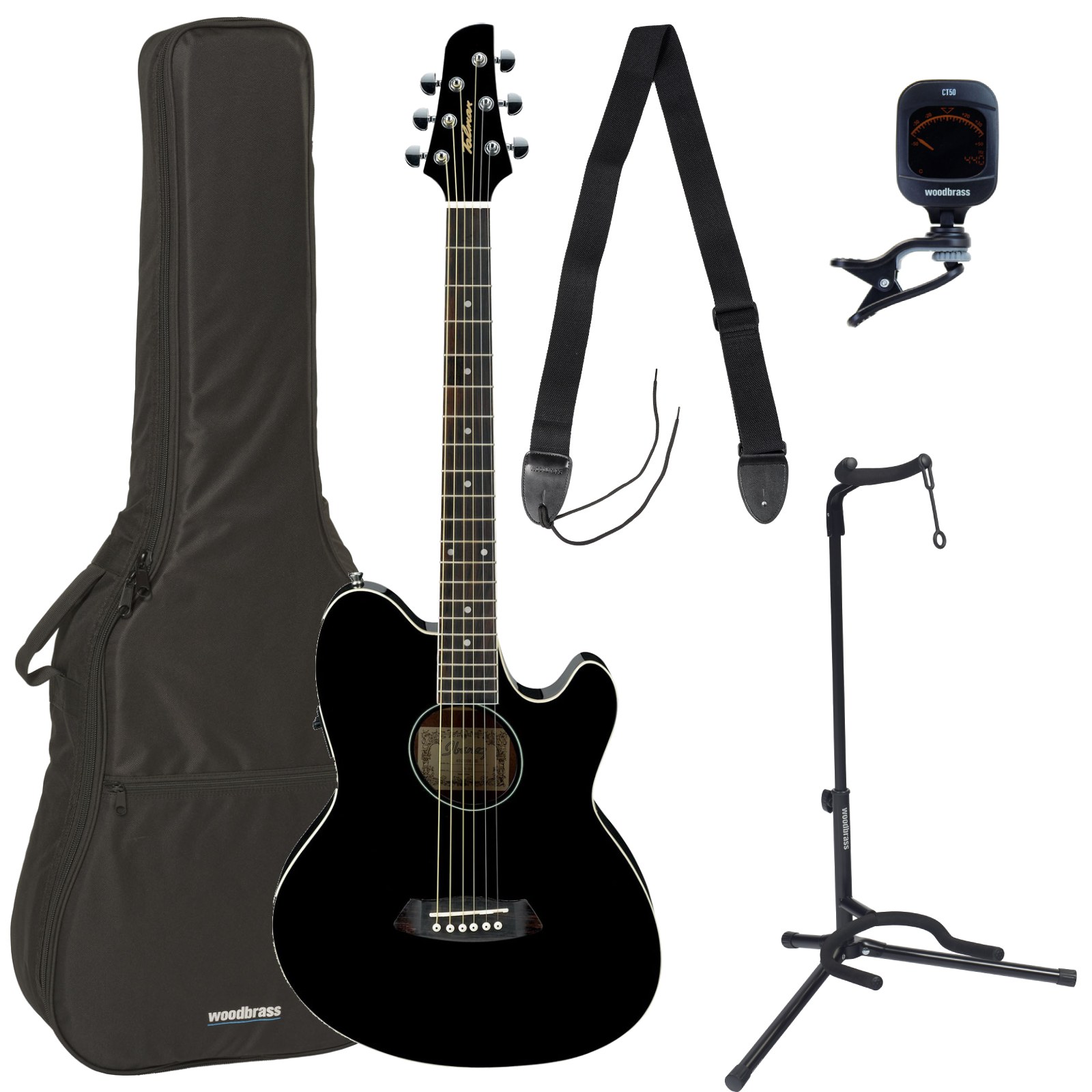 IBANEZ Pack Tcy10E-Bk-Black High Gloss Talman + Accessories