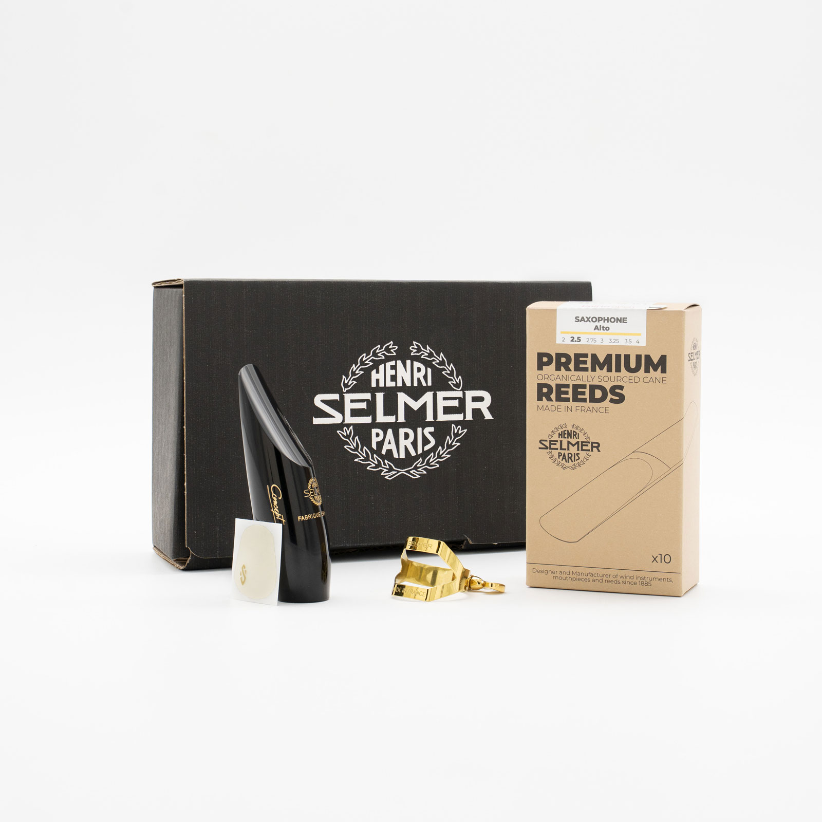 SELMER Back-to-School Concept Mouthpiece Pack - Alto Saxophone
