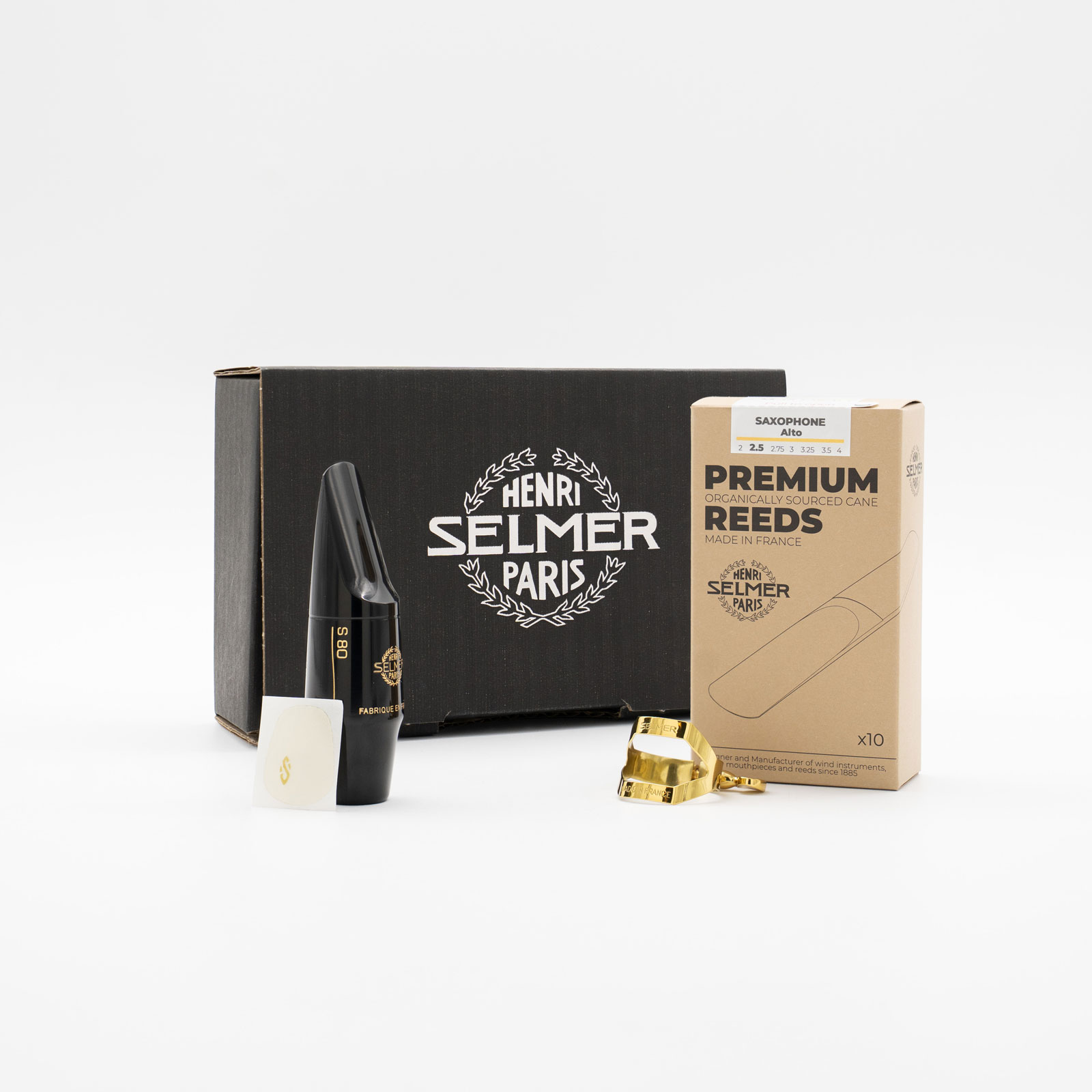 SELMER Back-to-School S80 C* Mouthpiece Pack - Alto Saxophone