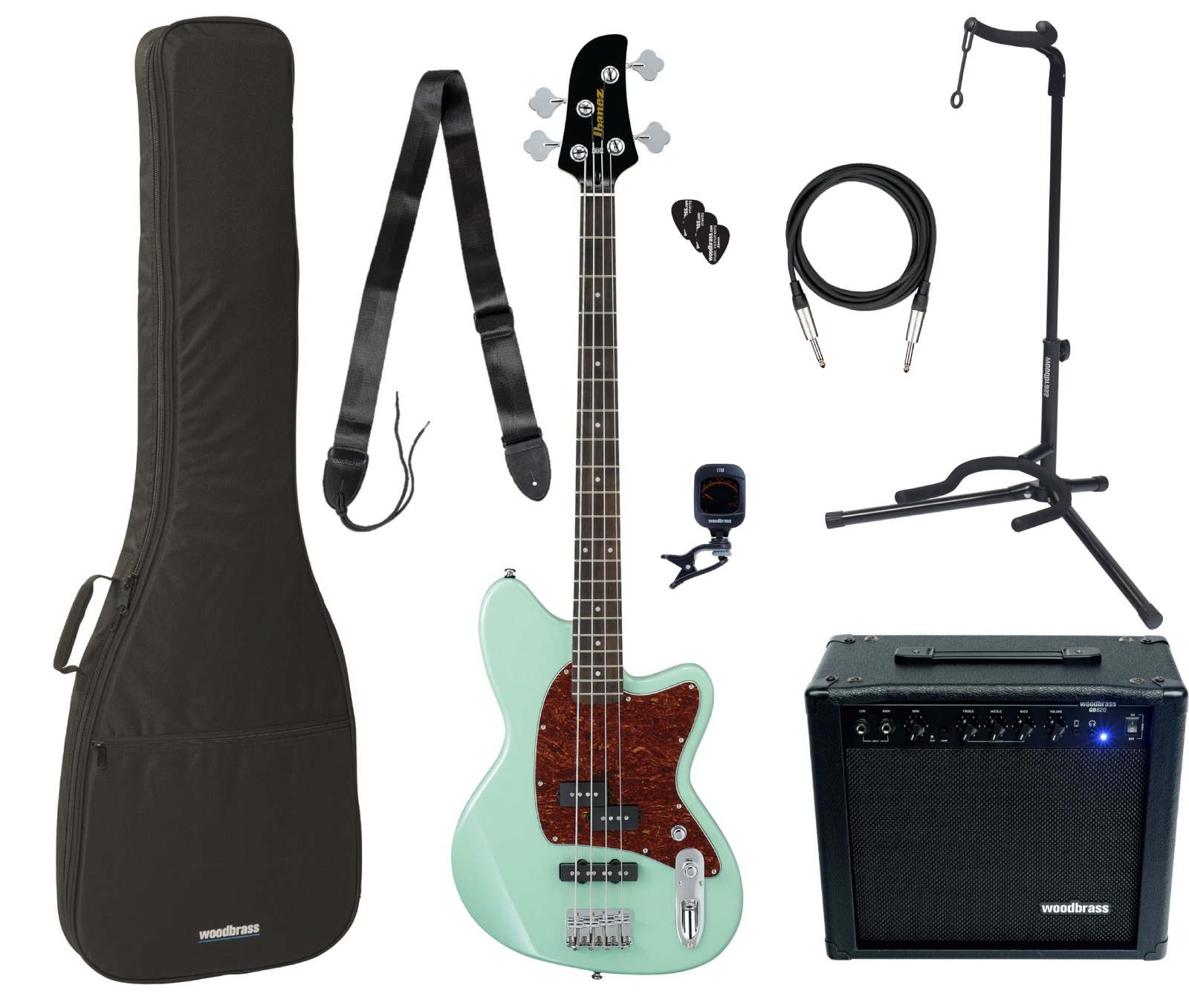 IBANEZ Pack Complet TMB100-mgr-mint Green