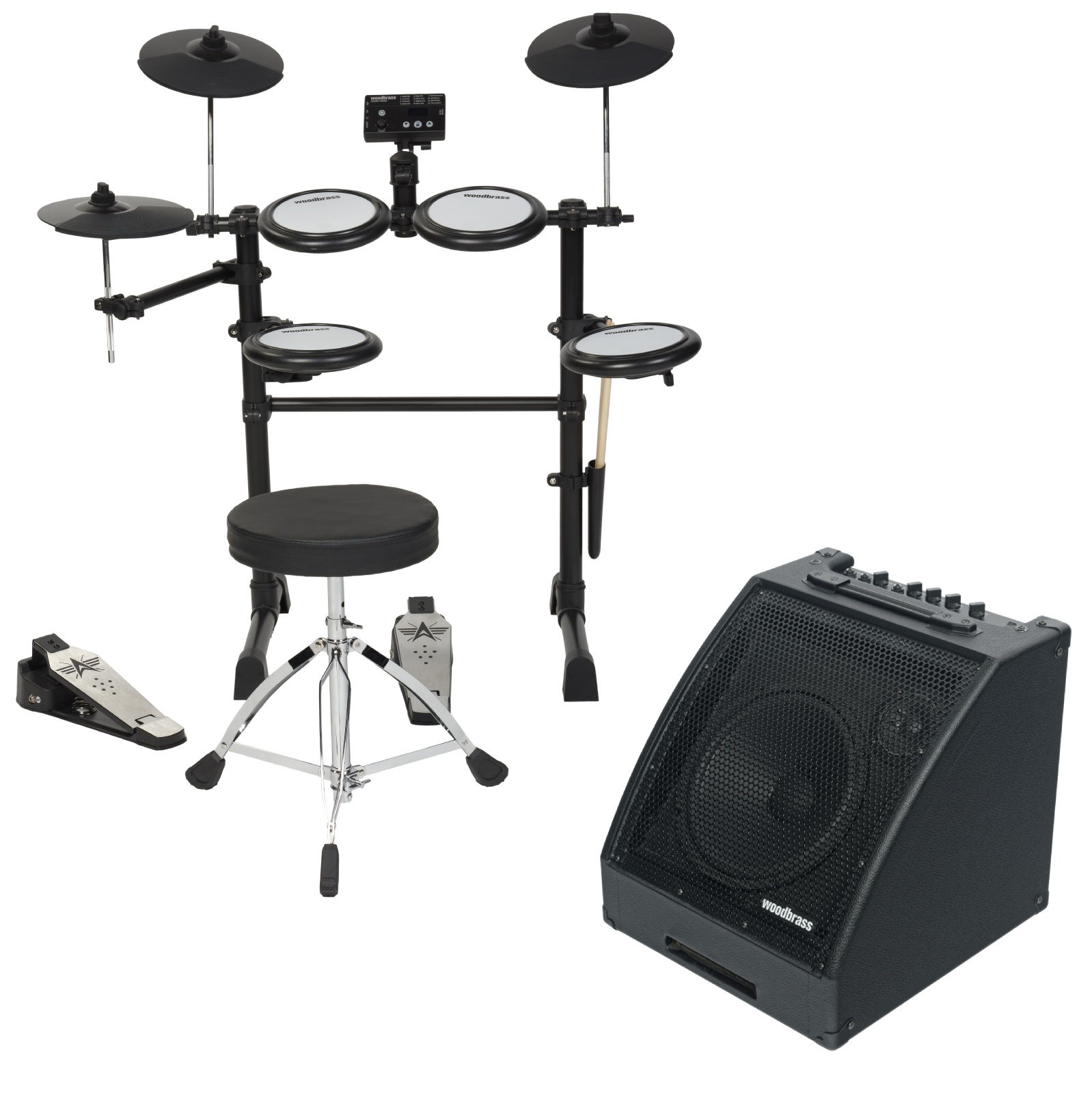WOODBRASS Pack DDX10-MESH + Amplificador D30BT