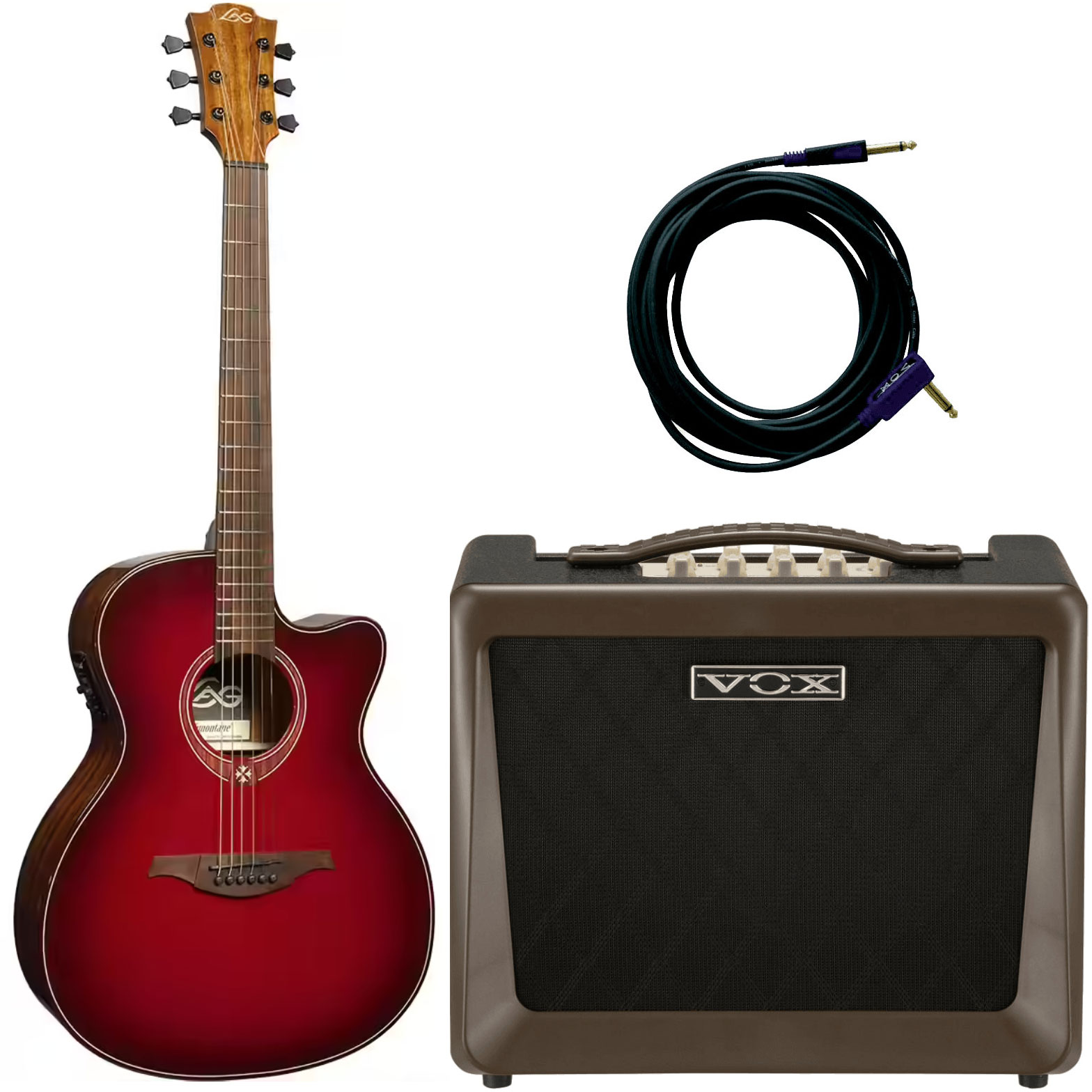 LâG Pack Tramontane Special T-red-ace Auditorium CTW Red Burst