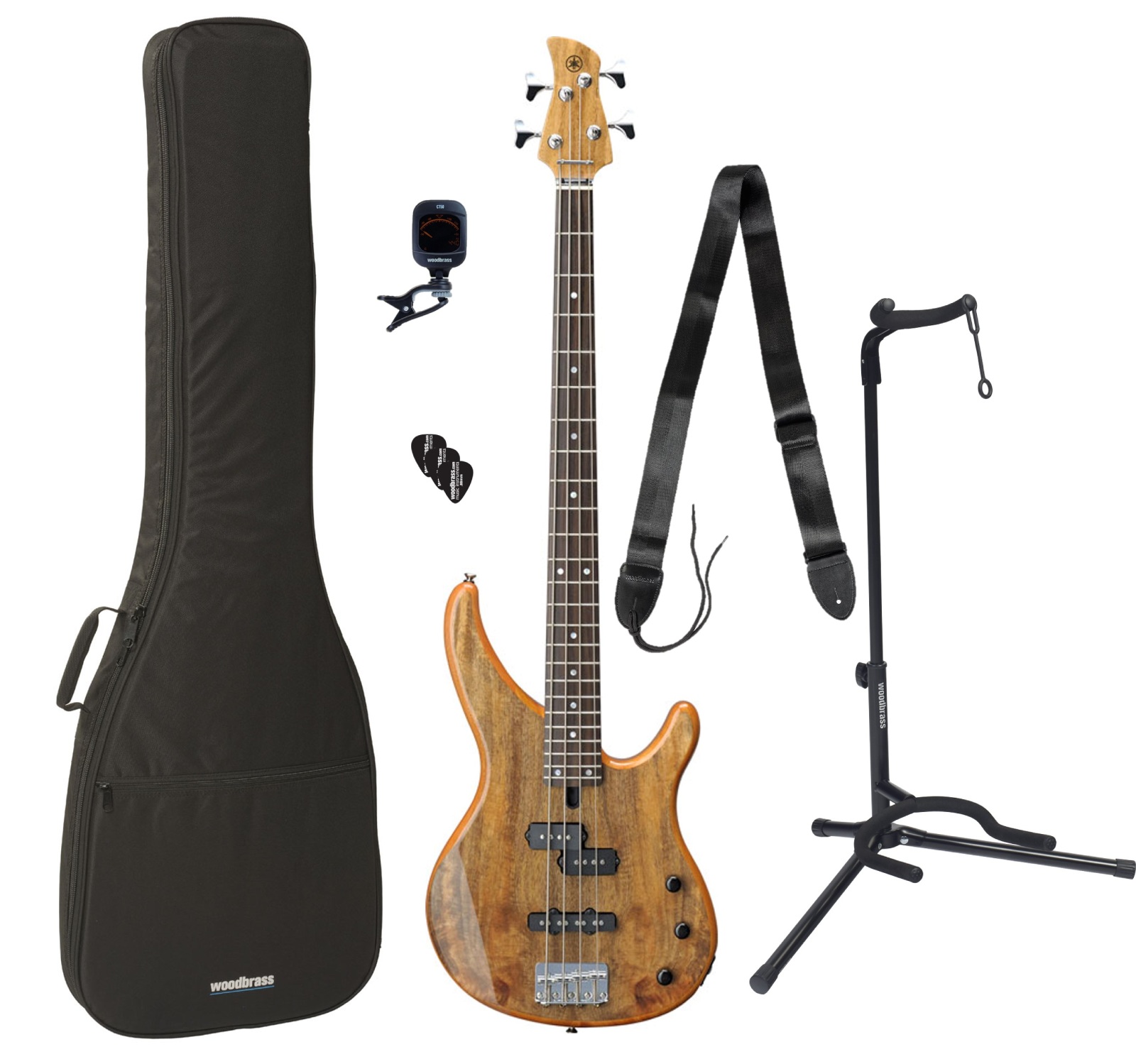 YAMAHA Trbx174Ewnt + Accessories Bundle