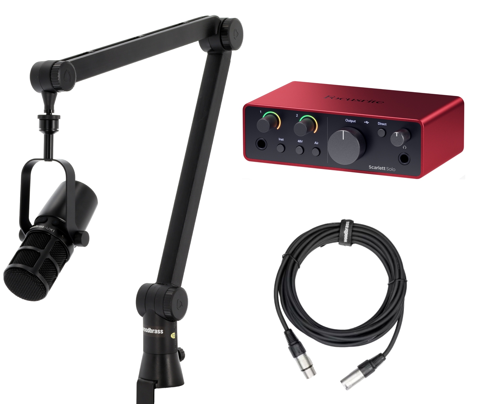 WOODBRASS Paquete Podcast UX1