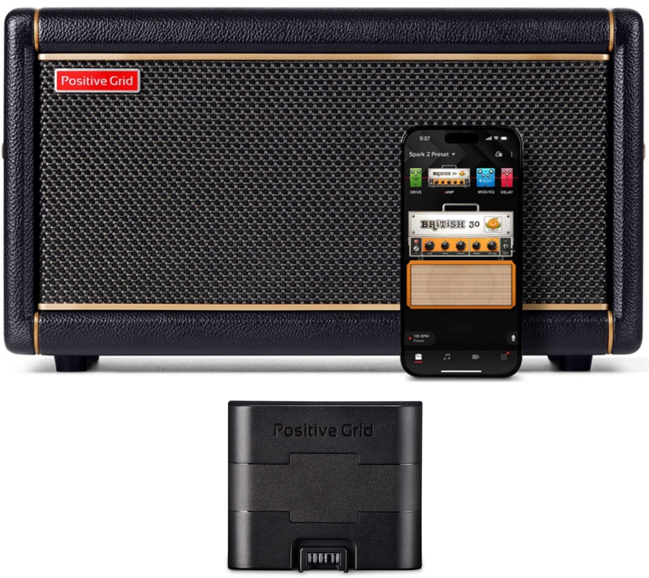 POSITIVE GRID Spark 2 + Battery Bundle