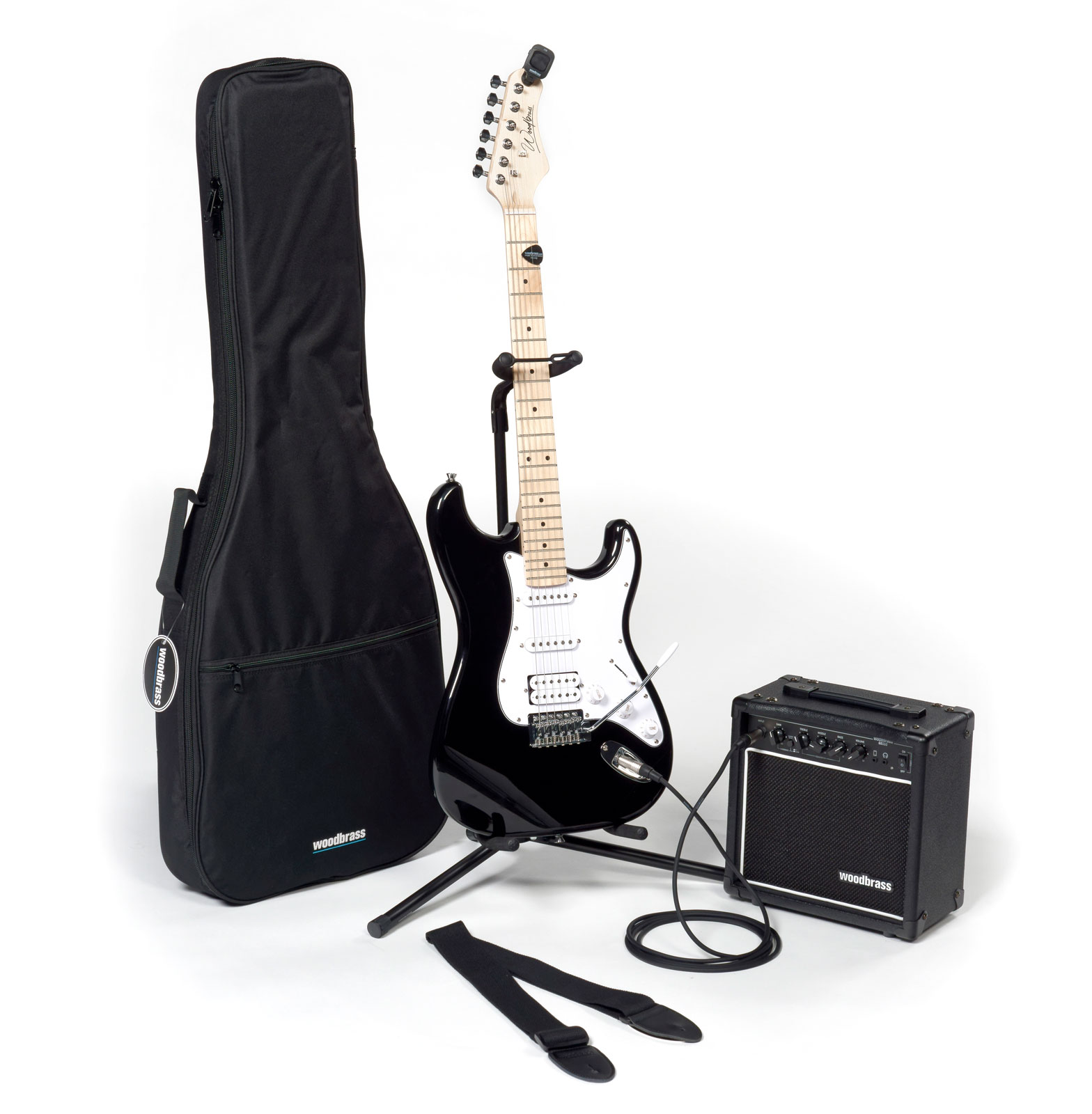 WOODBRASS ST100 Zwart + GE610 + Accessoires Set