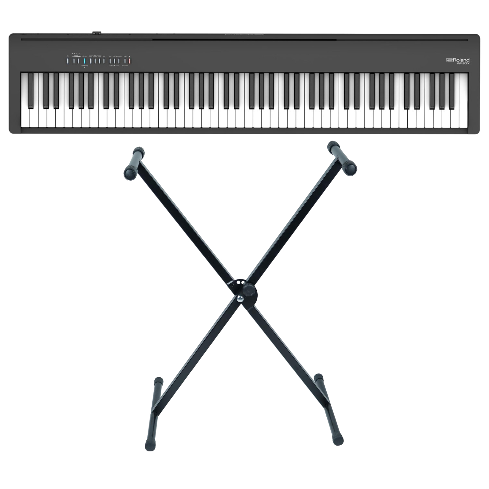 ROLAND FP30X Noir Pack Stand