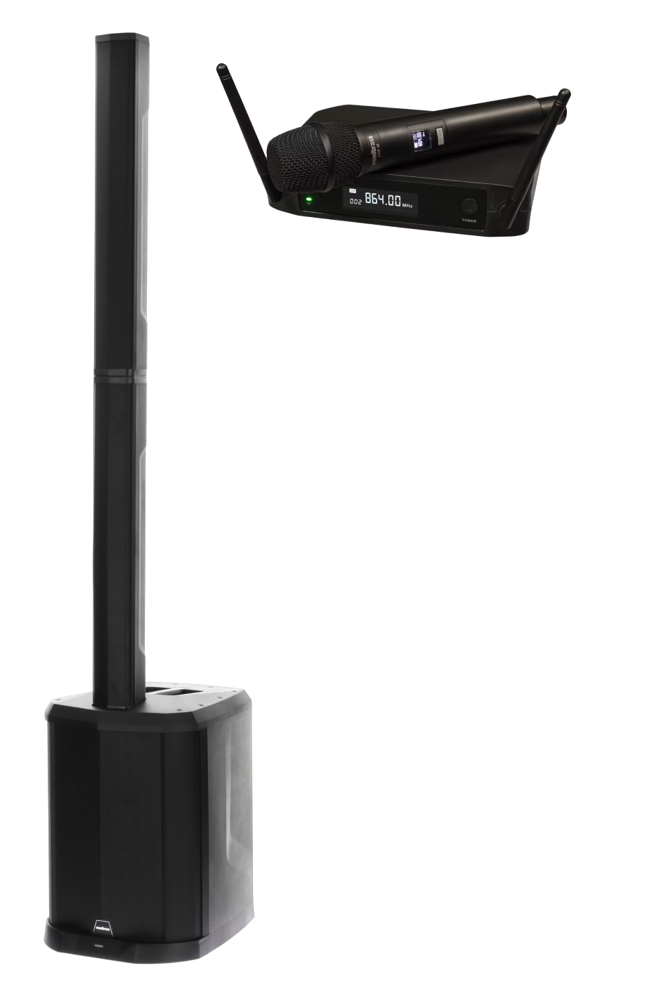 WOODBRASS Pacote CS600 + Microfone UHF