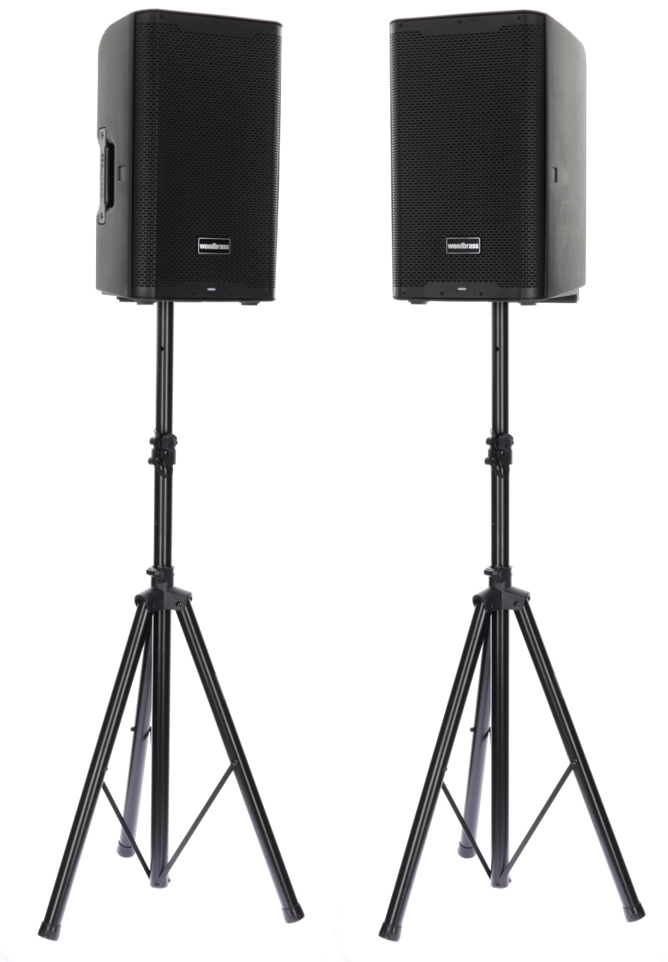 WOODBRASS Pack DXPRO10 + Pieds d'Enceintes