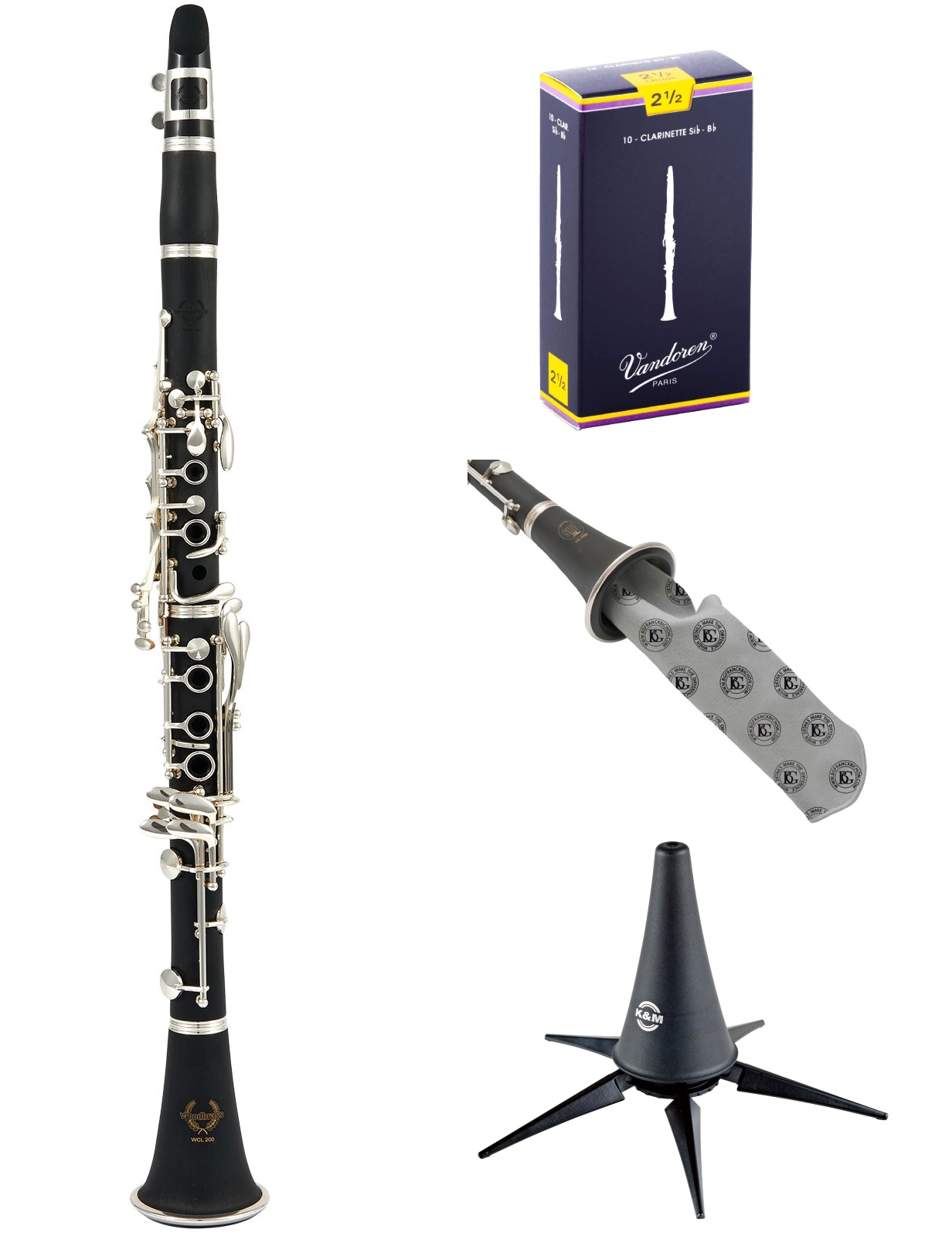 WOODBRASS Pacote WCL200 - Si B (17 chaves)