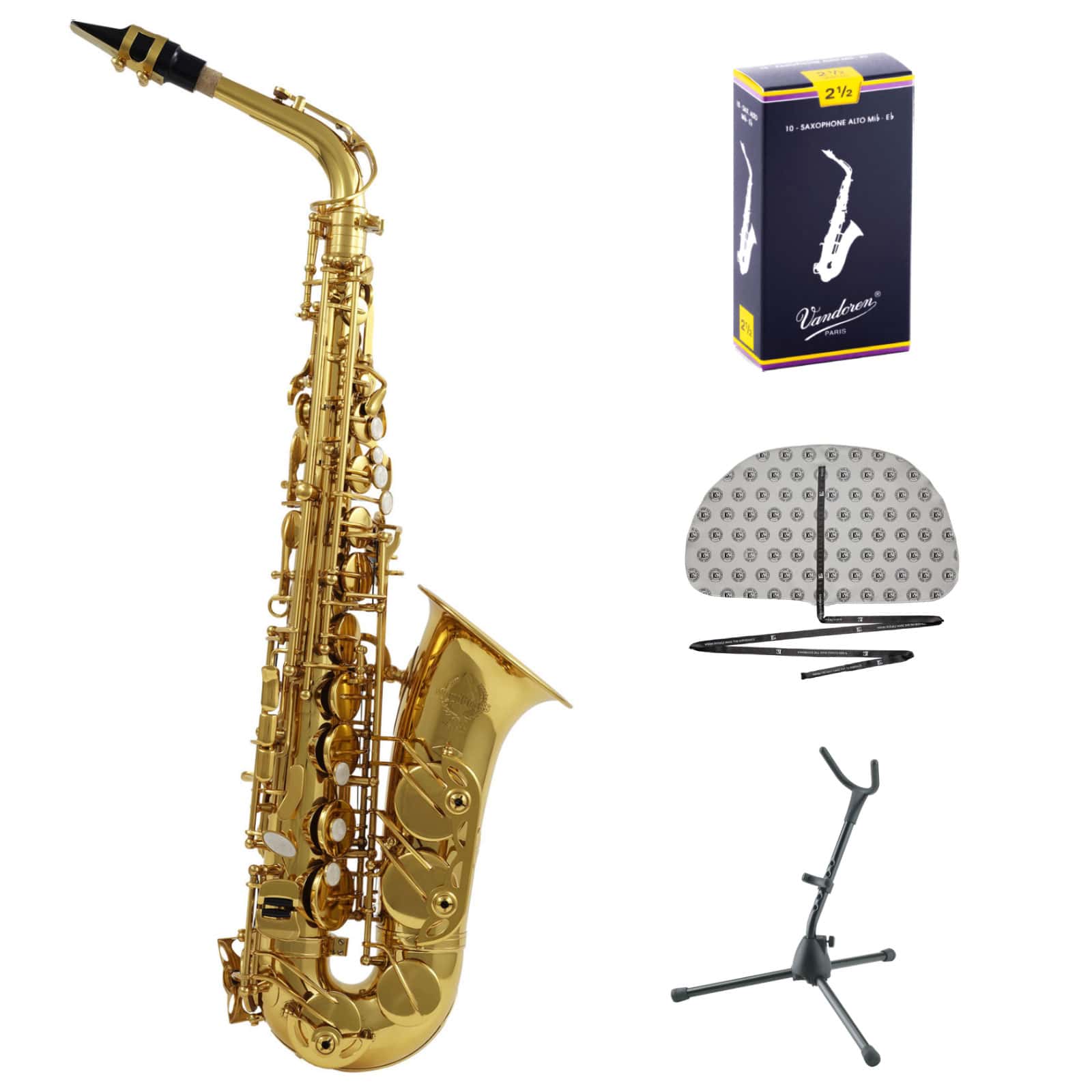 Anche de saxophone Alto Mib/Eb Vandoren traditionnelle - boite de 10 anches