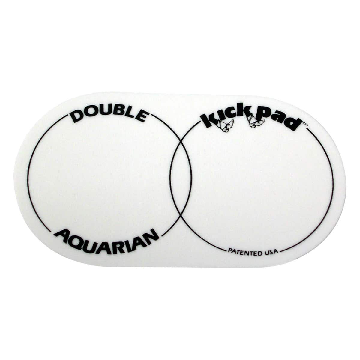 AQUARIAN PATCH GROSSE CAISSE KICK PAD - DKP2 DOUBLE BATTE 