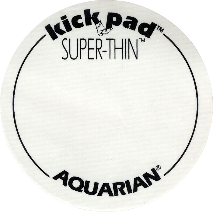 AQUARIAN STKP1 - PATCH PEAU GROSSE CAISSE SIMPLE KICK PAD (TRES FIN)