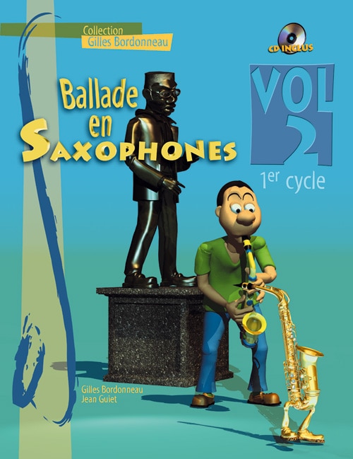 HIT DIFFUSION BALLADE EN SAXOPHONES 1ER CYCLE VOL 2