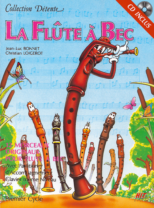 HIT DIFFUSION La Flûte A Bec, Collection Détente + Cd