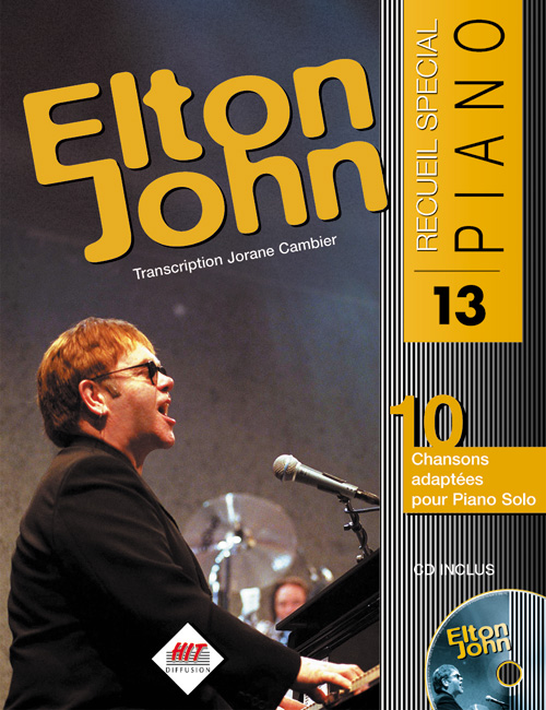 HIT DIFFUSION Elton John - Special Piano N13 + CD