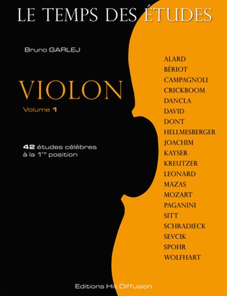 HIT DIFFUSION GARLEJ B. - LE TEMPS DES ETUDES - VIOLON